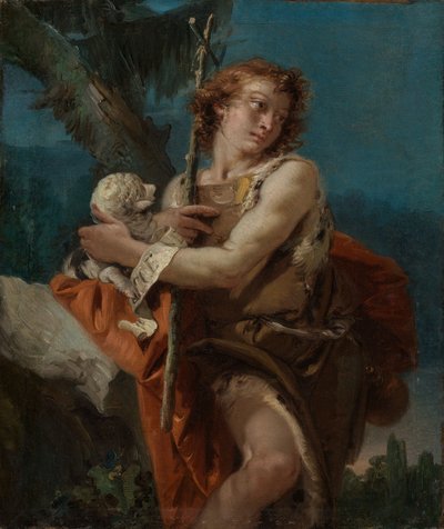 Johannes Kastaja tekijältä Giovanni Battista Tiepolo