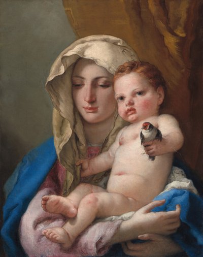 Kultasipselin Madonna tekijältä Giovanni Battista Tiepolo