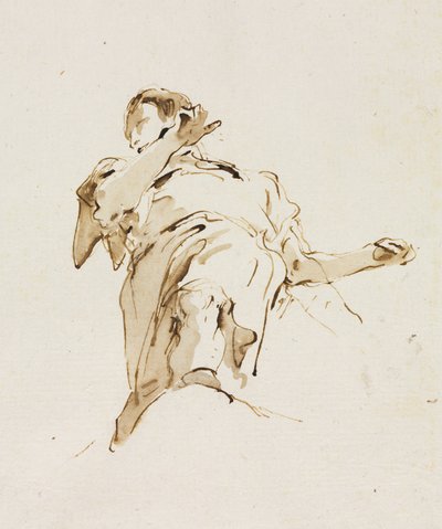 Mies(?) Kuva alhaalta tekijältä Giovanni-Battista Tiepolo