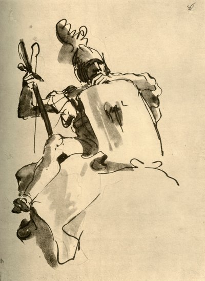 Mars, 1757, 1928 tekijältä Giovanni Battista Tiepolo