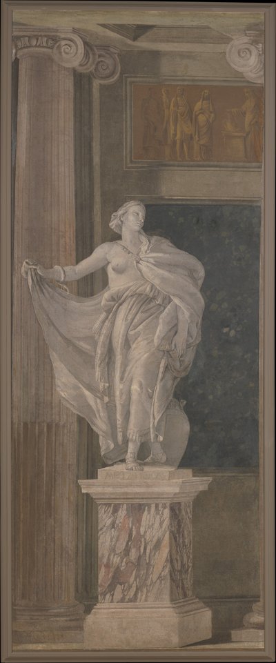 Metafysiikka, 1760 (kankaalle siirretty fresko) tekijältä Giovanni Battista Tiepolo