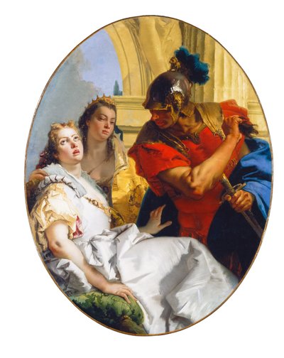 Cena da história antiga finlandesa tekijältä Giovanni Battista Tiepolo