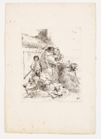 Käärme-uhri tekijältä Giovanni Battista Tiepolo