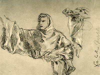 Pyhä Antonius Padovalainen, c1755, 1928 tekijältä Giovanni Battista Tiepolo