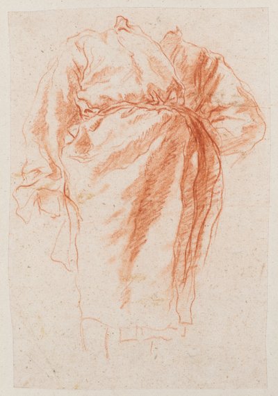 Studie einer drapierten Figur tekijältä Giovanni Battista Tiepolo