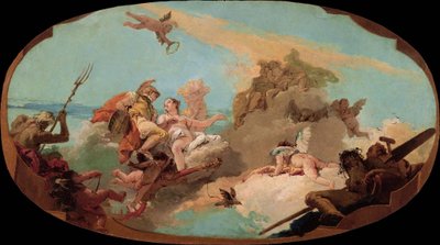 Amiraali Vittor Pisanin apoteoosi tekijältä Giovanni Battista Tiepolo