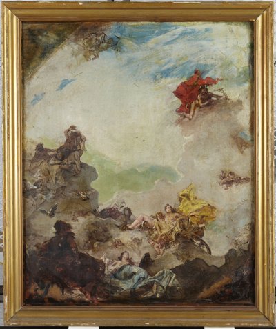 Venuksen vaunut tekijältä Giovanni Battista Tiepolo