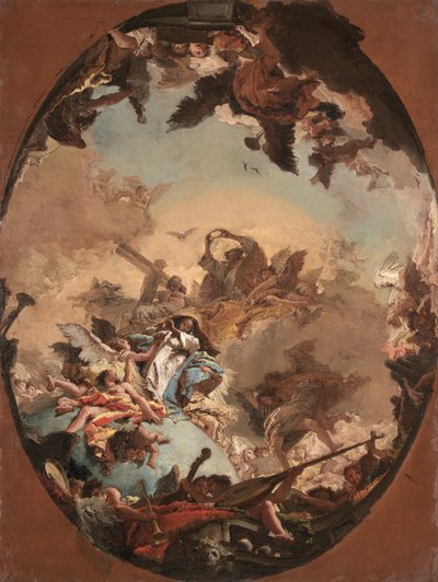 Neitsyt Marian kruunajaiset tekijältä Giovanni Battista Tiepolo