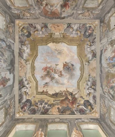 The Fall of the Demons, Stories of Scipio, yksityiskohta, 1731 (yksityiskohta numerosta 3498337) tekijältä Giovanni Battista Tiepolo