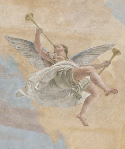 The Fall of the Demons, Stories of Scipio, yksityiskohta, 1731 tekijältä Giovanni Battista Tiepolo