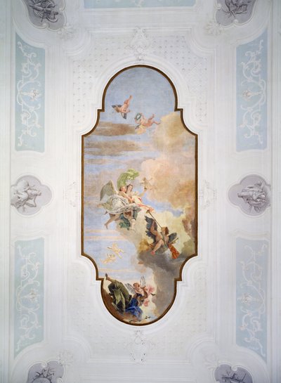 Huonekalut ja erilaiset esineet 1100- ja 1300-luvuilta tekijältä Giovanni Battista Tiepolo