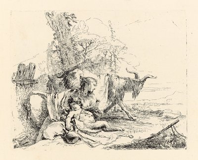 Vari Capricci, ennen vuotta 1750 tekijältä Giovanni Battista Tiepolo