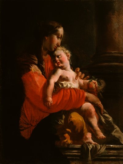 Neitsyt Maria ja Jeesus-lapsi tekijältä Giovanni Battista Tiepolo