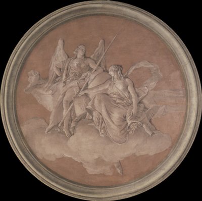 Hyve ja yltäkylläisyys, 1760 (fresko siirretty kankaalle). tekijältä Giovanni Battista Tiepolo