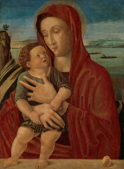 Madonna ja lapsi tekijältä Giovanni Bellini (circle of)