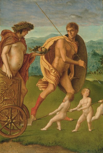 Sankarillisen hyveen allegoria tekijältä Giovanni Bellini