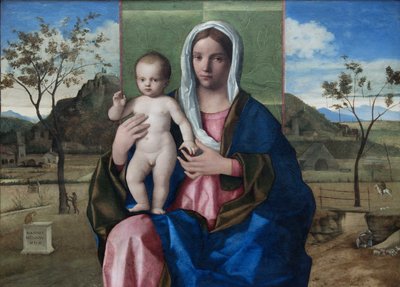Madonna ja lapsen siunaaminen tekijältä Giovanni Bellini