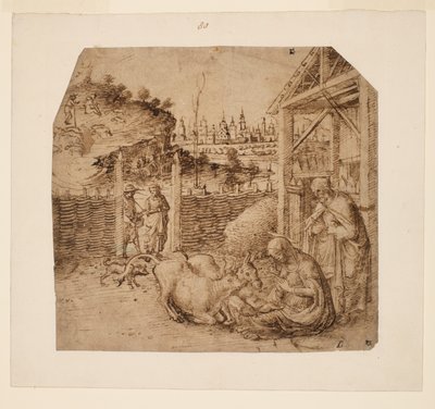 Syntymä, noin 1480 tekijältä Giovanni Bellini