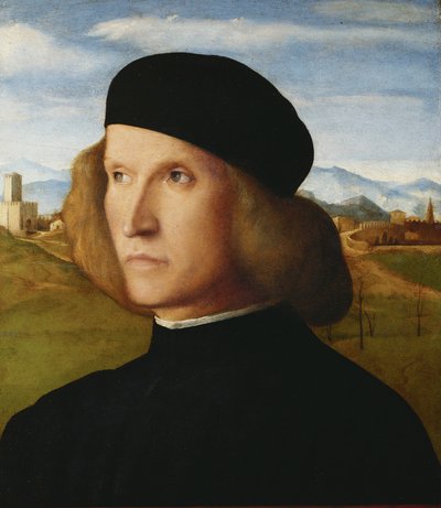 Nuoren miehen muotokuva tekijältä Giovanni Bellini