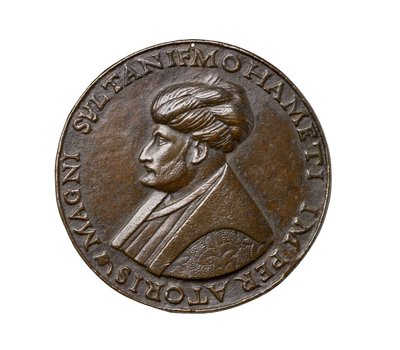 Renessanssimitali Firenzestä, n. 1480 (kuparipohjainen seos) tekijältä Giovanni Bellini