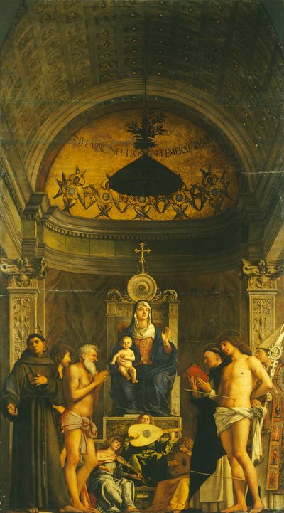 San Giobben alttaritaulu tekijältä Giovanni Bellini