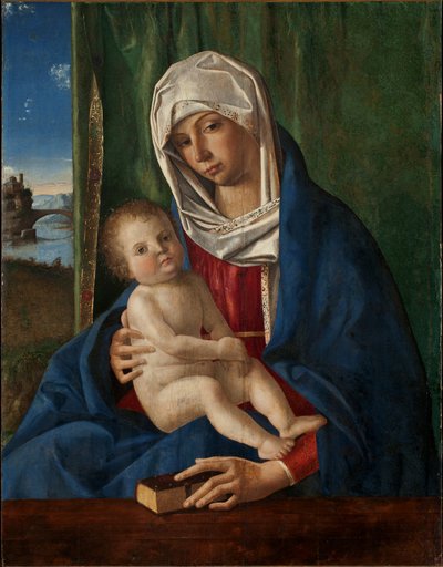 Neitsyt ja lapsi tekijältä Giovanni Bellini