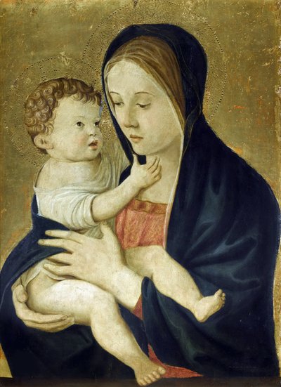 Neitsyt ja lapsi, noin 1470-1475. tekijältä Giovanni Bellini