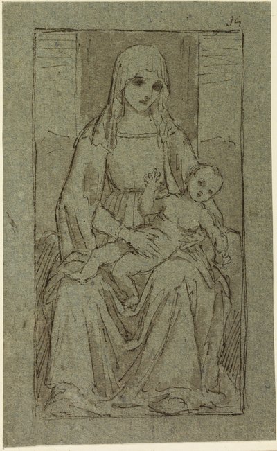 Neitsyt ja lapsi tekijältä Giovanni Bellini
