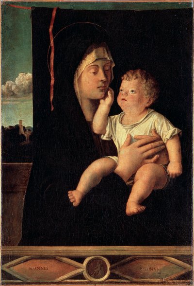 Neitsyt ja lapsi, 1400 tai 1500-luvun alku tekijältä Giovanni Bellini
