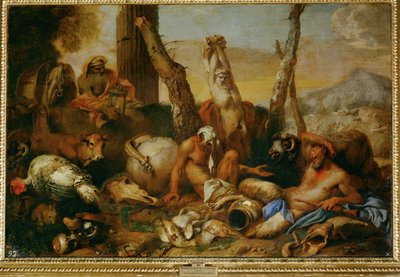  tekijältä Giovanni Benedetto (1609-64) Castiglione