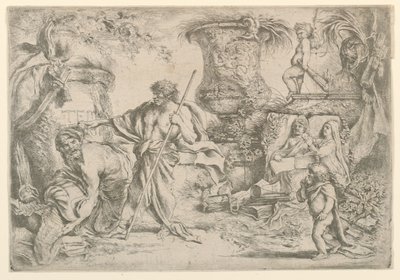 Transienssin allegoria tekijältä Giovanni Benedetto Castiglione