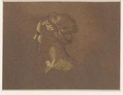tytön pää tekijältä Giovanni Benedetto Castiglione
