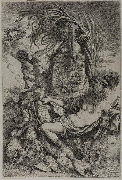 Castiglionen nero tekijältä Giovanni Benedetto Castiglione