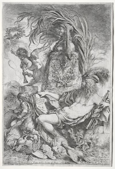 Castiglionen nero tekijältä Giovanni Benedetto Castiglione