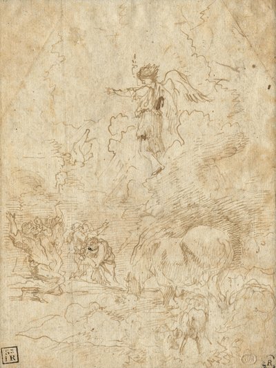 Ilmoitus paimenille tekijältä Giovanni Benedetto Castiglione