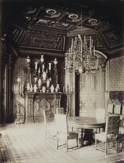 Stroganov-palatsi Pietarissa. Ruokasali, 1860-luku tekijältä Giovanni Bianchi