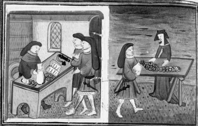 Decameron, Guasparruolo lainaa rahaa Gulfardolle; Gulfardo antaa rahat Ambrogialle. Kahdeksas päivä, uutinen 1 tekijältä Giovanni Boccaccio
