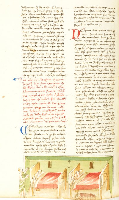 Dekameron, Kaksoisvirhe; Pinuccio pettää majatalon pitäjää, Yhdeksäs päivä, novelli 6. tekijältä Giovanni Boccaccio