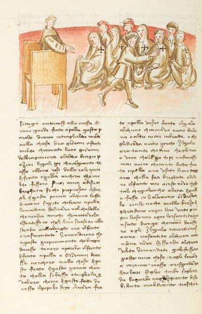 Dekameron, Veli Ciboulen kaunopuheisuus: Cipolla pettää uskovia, Kuudes päivä, novelli 10. tekijältä Giovanni Boccaccio