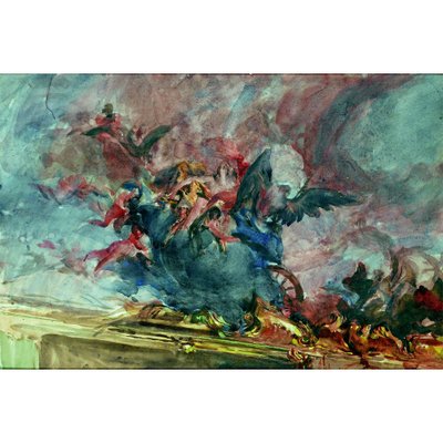 Boldini - PROJEKTI, TIEPOLO-KATTOPIIRUSTUKSEN OSANA tekijältä Giovanni Boldini