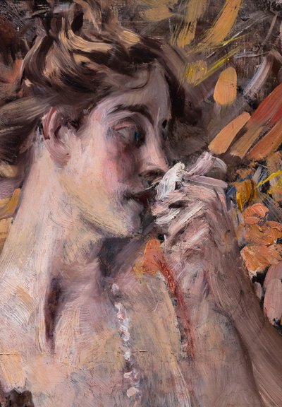 Itkevä Nainen tekijältä Giovanni Boldini