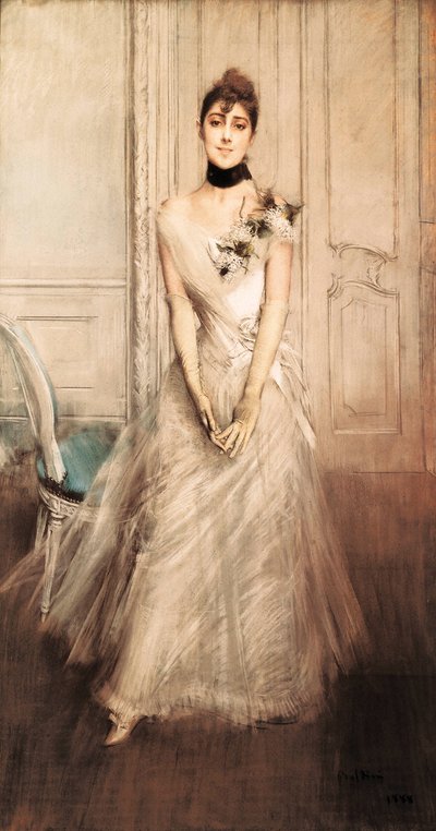 Emiliana Concha de Ossan muotokuva tekijältä Giovanni Boldini
