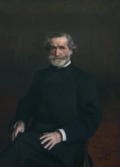Giuseppe Verdin muotokuva tekijältä Giovanni Boldini