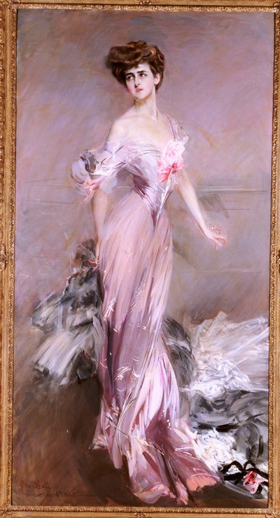 Rouva Howard-Johnstonin muotokuva, 1906 tekijältä Giovanni Boldini