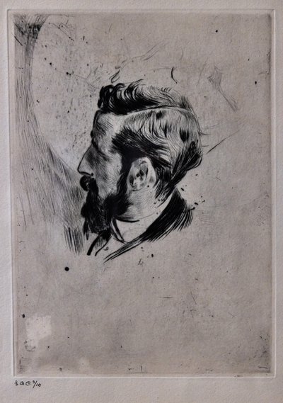 Retrato de Paul Helleufinnish tekijältä Giovanni Boldini