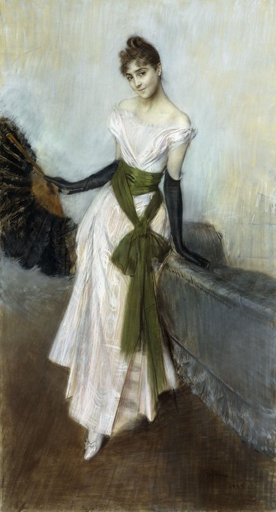 Signorina Shellin muotokuva Ossasta, 1888 tekijältä Giovanni Boldini