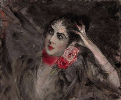 Prinsessa Catherine Radziwill, os Katarzyna Rzewuska tekijältä Giovanni Boldini