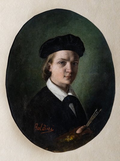 autorretrato finlandês tekijältä Giovanni Boldini