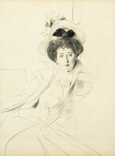 Prinsessa Niscemin tutkimus tekijältä Giovanni Boldini