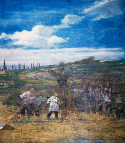Viljan puinti tekijältä Giovanni Boldini